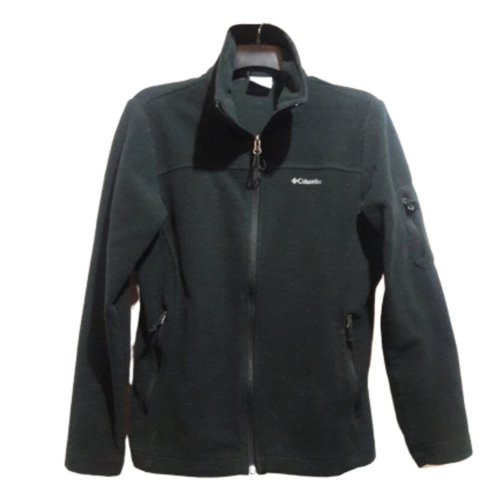 Columbia Fleece Zip Up Black